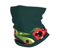 Grenouille La Bouche Ouverte Homme Femme Cache Cou Respirant Tour De Cou Douce Foulard pour Sport Moto Course À Pied Yoga