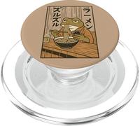 Grenouille Mangeant Ramen Japonais Soupe Manga rétro PopSockets PopGrip pour MagSafe