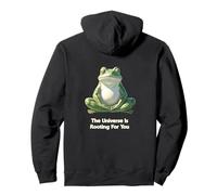 Grenouille Méditante Yoga Métaphysique Sweat à Capuche