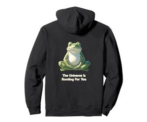 Grenouille Méditante Yoga Métaphysique Sweat à Capuche