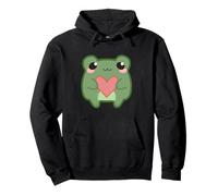 Grenouille Mignonne Kawaii pour Les Amateurs de Grenouilles d'anime Sweat à Capuche
