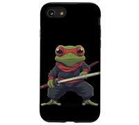 Grenouille Ninja en mission secrète pour les ninjas et les amateurs de karaté Coque pour iPhone SE (2020) / 7 / 8