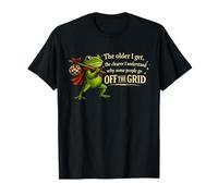 Grenouille Off Grid Humour Survie Homestead Nature Wanderer T-Shirt