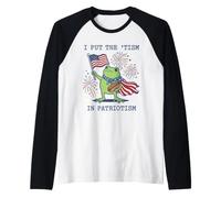 Grenouille Patriotique J'Ai mis Le tisme dans Le patriotisme Manche Raglan