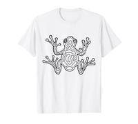 Grenouille pour coloriage/coloriage T-Shirt Graphique avec Valeur