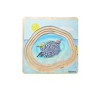 Beleduc Puzzle développement Grenouilles en bois 28 pièces 20,5 cm Multicolore