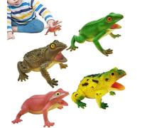 Grenouille réaliste 4 Figurines D'Animaux Réalistes