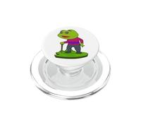 Grenouille Retraité Canne PopSockets PopGrip pour MagSafe