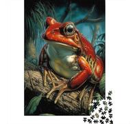 Grenouille rousse Cadeau Unique Décoration Intérieure Jeu ÉduChatif Challenge Toy Adultes & Enfants des 14 Ans 70x50cm/1000pcs