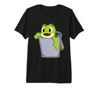Grenouille Seau T-Shirt Haut de Gamme
