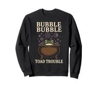 Grenouille sorcière Crapaud Familiar Cottagecore Witch Animal Occulte Sweatshirt