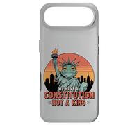 Grenouille Statue de la Liberté We Have a Constitution Not a King Coque pour iPhone Air