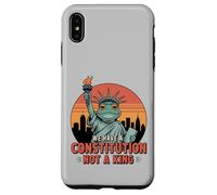 Grenouille Statue de la Liberté We Have a Constitution Not a King Coque pour iPhone XS Max