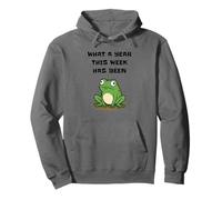 Grenouille stressée, Quelle année s'est passée Cette Semaine Sweat à Capuche