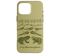 Grenouille Tadpole Life Cycle Metamorphose Biologie Science Coque pour iPhone 16 Pro Max