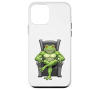 Grenouille Verte Assise sur Un trône Coque pour iPhone 12 Mini