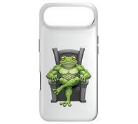 Grenouille Verte Assise sur Un trône Coque pour iPhone Air
