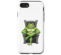 Grenouille Verte Assise sur Un trône Coque pour iPhone SE (2020) / 7/8