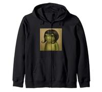 Grenouille Vintage Haircut Meme Retro Slick Part Sweat à Capuche