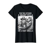 Grenouille, Vous êtes Soit Un Type Intelligent, Soit Un pêcheur à l'odeur de Pet T-Shirt Graphique avec Valeur