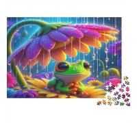 grenouille1000 Pièces Puzzles pour Adultes Et Enfants Jeux Éduchatifs pauvresDifficile pour La Décoration Intérieure Idée De Cadeau Géniale70x50cm/1000pcs