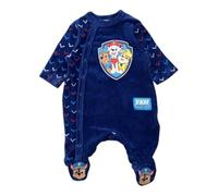 Grenouillère Bébé Paw Patrol - Pyjama Une pièce Chaud et Confortable pour bébé garçon et Fille - Taille 18 Mois - Marine