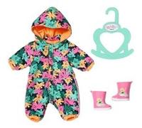 Grenouillère d'extérieur - BABY BORN - 836323 - Motif ours & camouflage - Avec chaussons - 36cm Vert