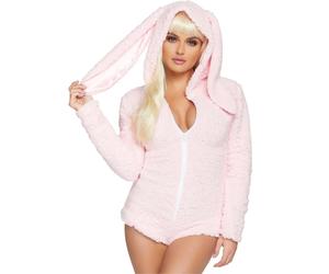Grenouillère femme Leg Avenue Bunny Rose S