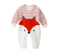 Grenouillère pour bébé fille Grenouillères Coton Doux Combinaisons Capuche Barboteuses avec Pieds Ouverture Pratique Confortables et Respirants Vêtements en Polaire Idéale Printemps Automne