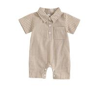 Grenouillère pour bébé garçon Grenouillères avec Ouverture Frontale Combinaisons Entrejambe Confortable Barboteuses Double Fermeture clai Doux et Léger Vêtements en Polaire Idéale Printemps Automne
