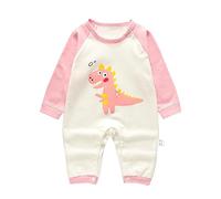 Grenouillère pour bébé garçon Grenouillères avec Ouverture Frontale Combinaisons Entrejambe Confortable Barboteuses Double Fermeture clai Mixte et Fille sans pieds en coton Organique du Nourrisson 4 A