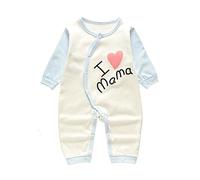 Grenouillère pour bébé garçon Grenouillères avec Ouverture Frontale Combinaisons recouvre les pieds Barboteuses Fibre Bambou Confortables et Respirants Vêtements de Haute qualité Idéale Printemps Auto