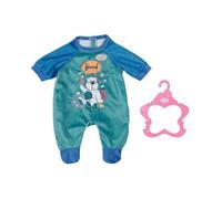 Grenouillère pour poupée Baby born Bleu aquamarine 43 cm dès 3 ans avec cintre