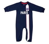 Grenouillère pyjama bébé garçon - PARIS SAINT GERMAIN - Officielle - Coton - Manches longues - Blanc 18 mois