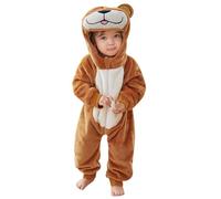Grenouillères Bébé Hiver Combinaison Pyjama Bébé, Flanelle Animaux Stitch Bébé Surpyjama à Capuche, Cute Enfant Garçon Fille Pyjama One Piece Deguisement Halloween Costume Pas Cher Combinaison Bébé