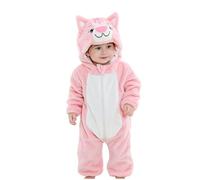 Grenouillères Bébé Hiver Fille Combinaison Pyjama Bébé, Flanelle Animaux Stitch Bébé Surpyjama à Capuche, Cute Enfant Garçon Fille Déguisement Pyjama One Piece Halloween Costume Pas Cher Combinaison