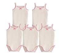 Grenouillères/Bodies sans manches unisexe pour bébé en coton, lot de 4, débardeur, cardigan, nourrissons, 3-6 mois