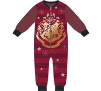 Grenouillères Harry Potter - Pyjama Combinaison Harry Potter (FR/ES, Âge, 3 Ans, Taille Normale, Rouge-A)