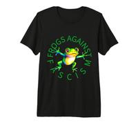 Grenouilles Contre Le fascisme T-Shirt Haut de Gamme