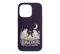 Grenouilles de Camping Amusantes Ensemble jusqu'à ce Que Nous croisions feu de Camp Coque pour iPhone 13 Pro
