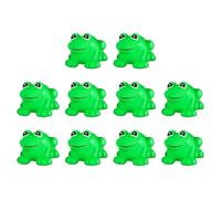 Grenouilles en caoutchouc, jouet de bain en caoutchouc flottant, jolies figurines de grenouilles vertes, jouets de fête prénatale, cri et grenouille flottante, jouets de bain de grenouilles en