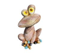 Grenouilles figurines Résine Drôle Résistante Aux Intempéries Décorative