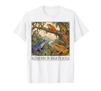Grenouilles Friends in High Places T-Shirt Graphique avec Valeur