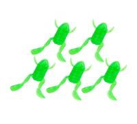 Grenouilles Leurre d'eau - Bass Swimbait Appât flottant doux | Appât à manivelle | Top Water Frog Basses Appât | Pic artificiel flottant - Truite - Leurre de pêche basse pour eau douce