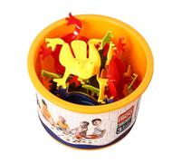 Grenouilles rebondissantes - Saut interactif, jouet Fidget sautant de 12 pièces, jeu animé de créatures rebondissantes | Set de jeu cinétique pour l'anniversaire de Noël d'âge préscolaire,