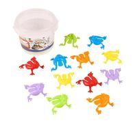 ＡＷＨＡＯ Grenouilles sauteuses de Pâques de couleurs assorties, grenouilles sauteuses cool, jouets de grenouilles rebondissantes amusantes, remplisseurs de, 13 Pièces