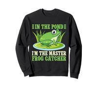 Grenouttez In The Pond Master Catcher Grenouille Sweatshirt