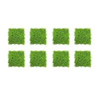 GREOHNMPAW 8X Cours d'eau Artificiels Faux Herbe Aquatique Verte Plante Pelouse Paysage D'Aquarium