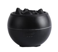 GREOHNMPAW Diffuseur D' USB Silencieux avec Lumière LED Imitant la Lave d'un Volcan - Humidificateur d'air à Ultrasons avec Fonction de Veille Noire
