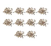 GREOHNMPAW Lot 1000 Perles Boutons en Nacre Coquillage Ronde 8mm